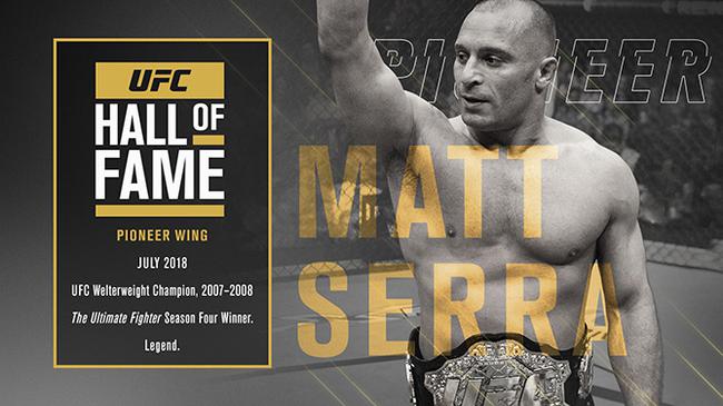 马特-萨拉入选2018年UFC名人堂“先锋名人”单元