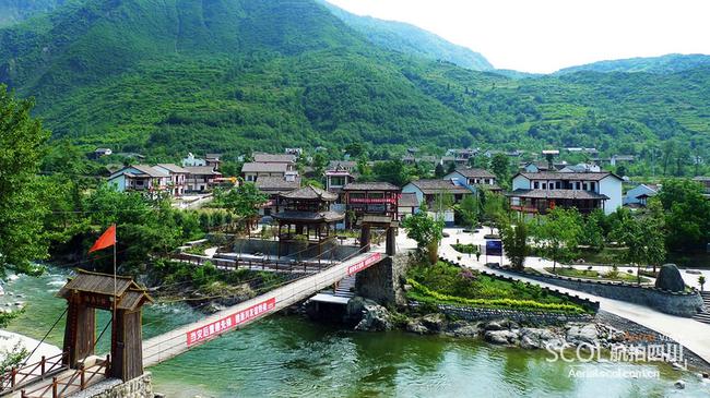 汶川地震10年：飞越秀丽山川美景 鸟瞰青川崭新面貌