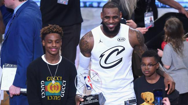 詹姆斯和大儿子