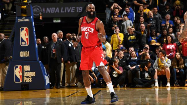 哈登：耶~~要起飞了！