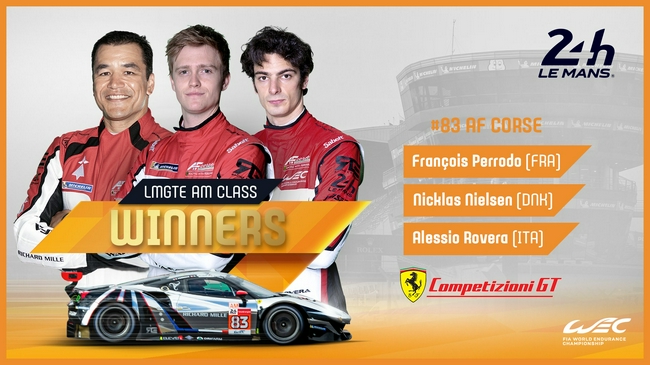 2021勒芒24小时耐力赛丰田车队7号车组夺冠