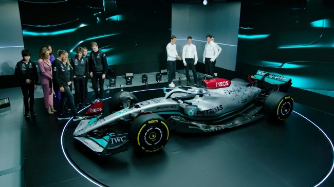 梅赛德斯f1新车w13 混动时间以来的最大变化 in注册