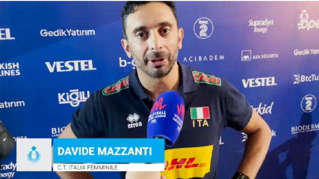 意大利女排主帅马赞蒂:与中国交锋从来都不容易