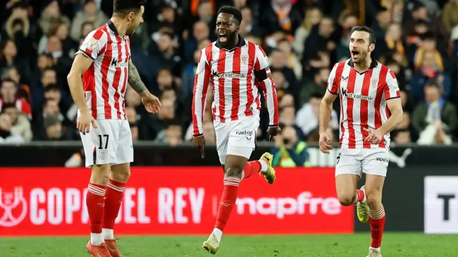 巴伦西亚主场1-2不敌毕尔巴鄂竞技