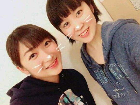池江璃花子（左）和平野美宇被视为2020东京奥运会的希望之星