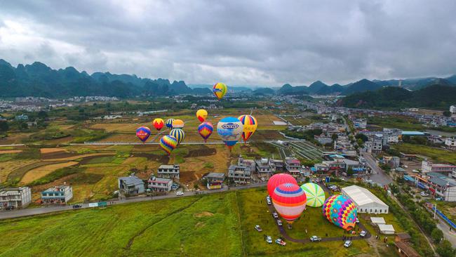 2018中国热气球表演赛完美收官