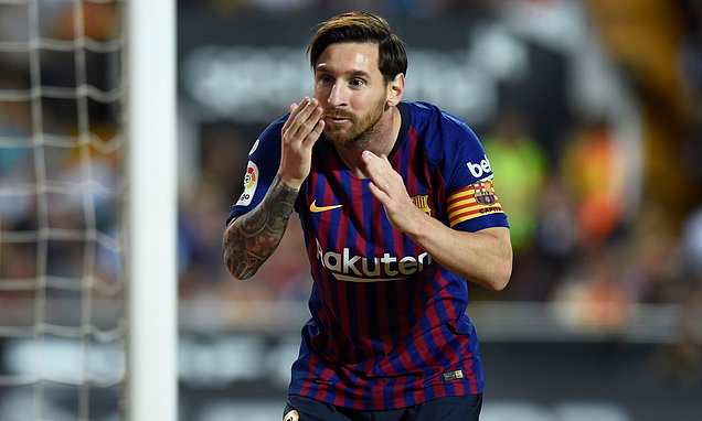 梅西进球，巴萨客平