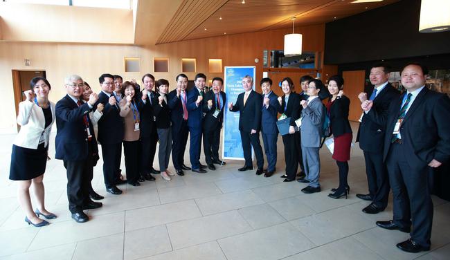 韩国城市釜山则被票选为2020年世乒赛的举办地