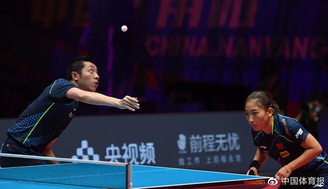 东京奥运会中国乒乓球混双强敌众多 昕雯组合已做好硬仗准备！