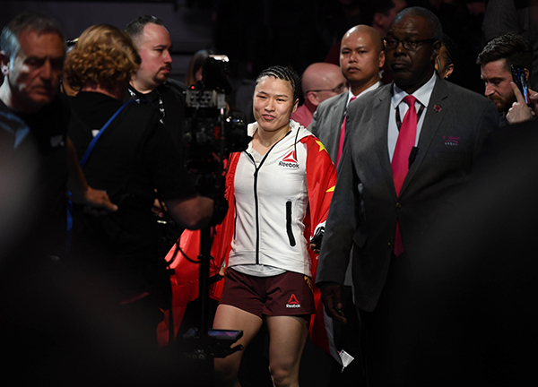 2019年3月2日，张伟丽战胜特西娅·托雷斯，斩获UFC三连胜。本文图片均来自东方IC