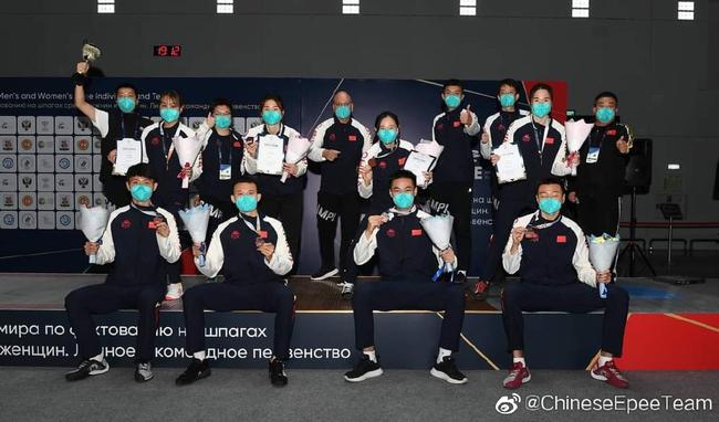 我国男女重剑队