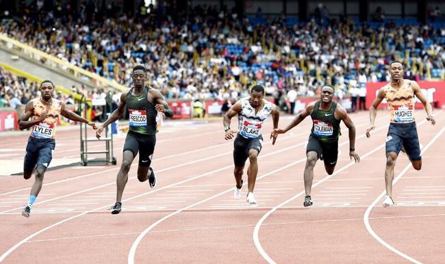 科尔曼0.001秒优势惊险夺冠