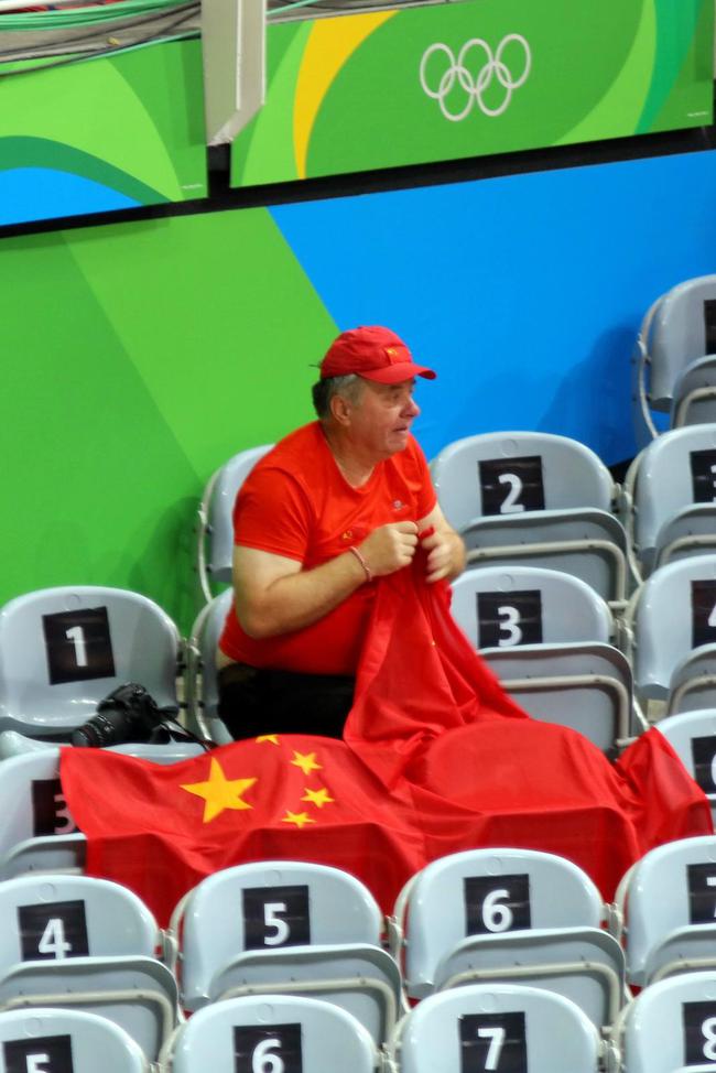 约瑟夫里约奥运会为中国女排助威