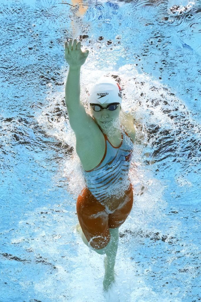 杨浚瑄与汤慕涵携手晋级女子200米自由泳决赛