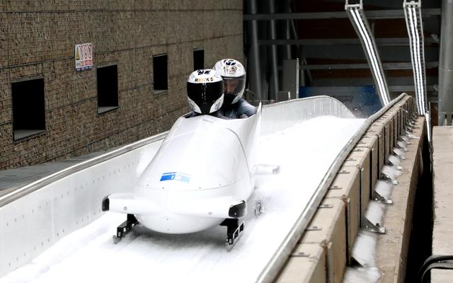 张骁 李春宇)为期两天的"相约北京"2021/2022雪车和钢架雪车计时赛26