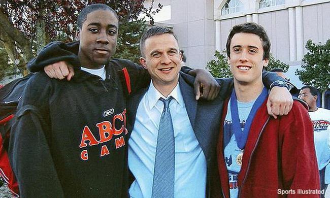 哈登跟佩拉从前的合影