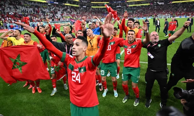 世界杯-C罗哑火葡萄牙小负出局摩洛哥首进四强