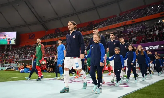 世界杯-铁闸 奥尔西奇进球 克罗地亚2-1夺季军