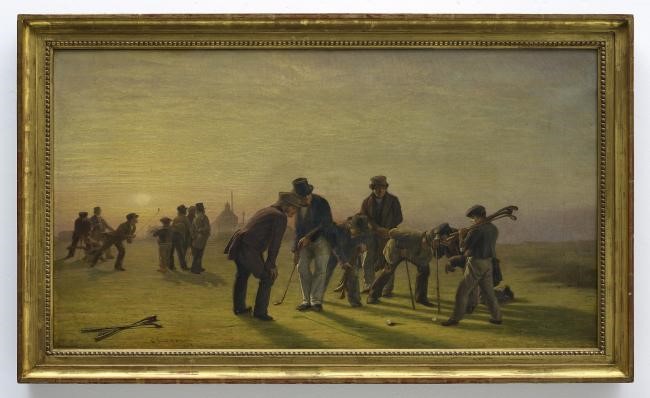 高尔夫收藏与历史之45：淡出视野一个半世纪的绘