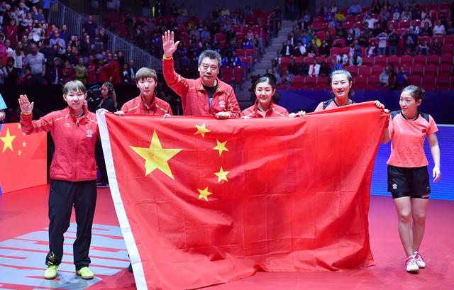 中国女团夺冠