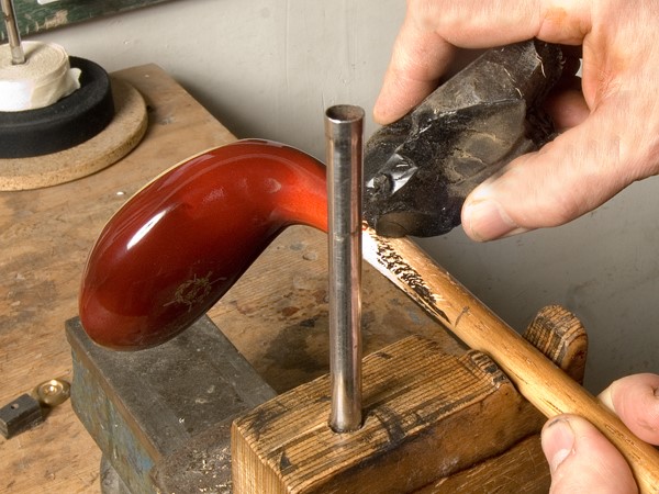 推杆头和杆身接合