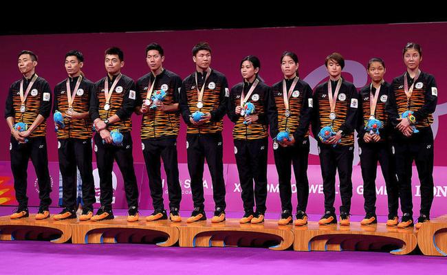 大马羽球队无缘英联邦运动会团体四连冠