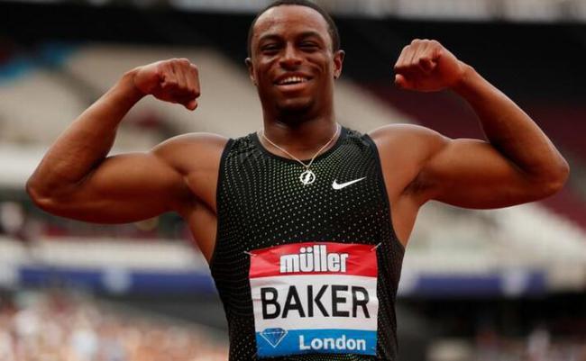 钻联摩纳哥站男子100米四天王聚齐贝克9秒91夺冠