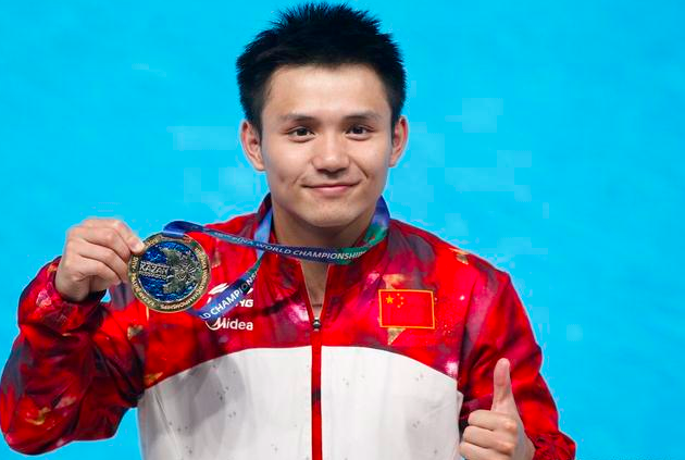 施廷懋领衔跳水梦之队战世锦赛 邱波"六朝元老"