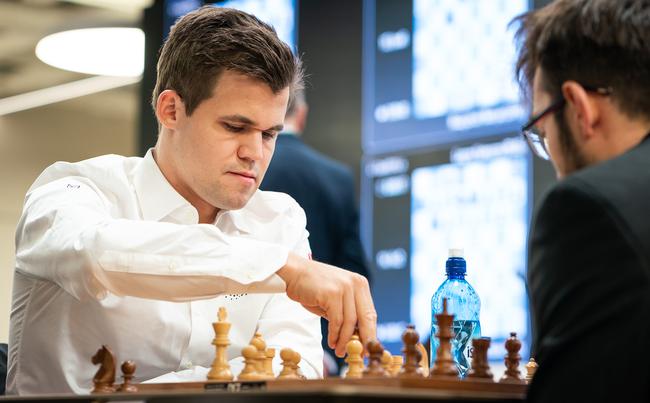 当地时间12月27日,2018年萨尔曼国王杯国际象棋快棋超快棋世界锦标赛