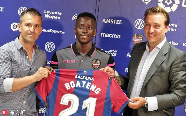 一方或将引进莱万特前锋博阿滕