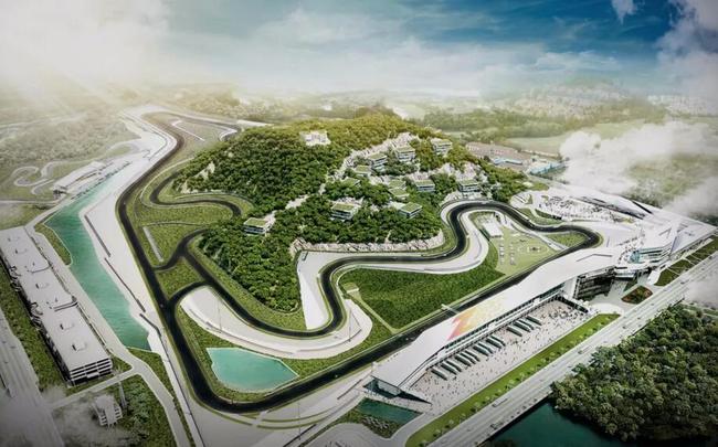浙江国际赛车场效果图