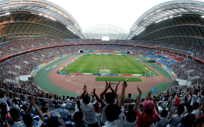 2008年8月13日，一场奥运男子小组赛在沈阳奥体中心五里河体育场举行。