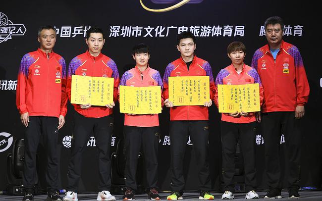 今年1月初,地表最强12人赛暨国乒内部直通赛在深圳举行。