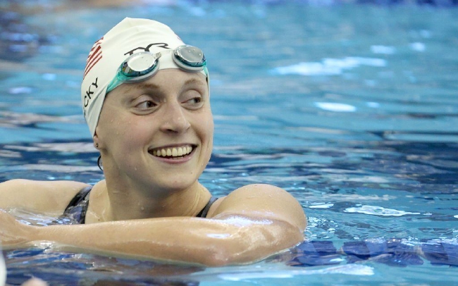 莱德基在布达佩斯游泳世锦赛将不会参加女子200米自由泳项目的莱德争夺