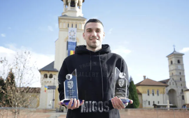 三镇外援斯坦丘当选2022年度罗马尼亚最佳球员 - 球吧网