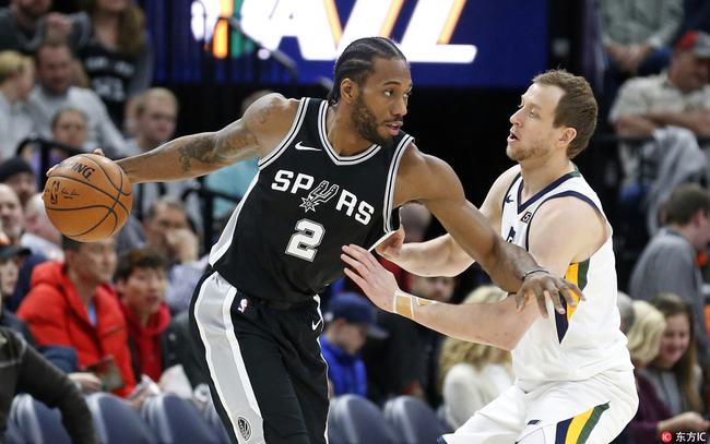 莱昂纳德不是被马刺选中的新秀