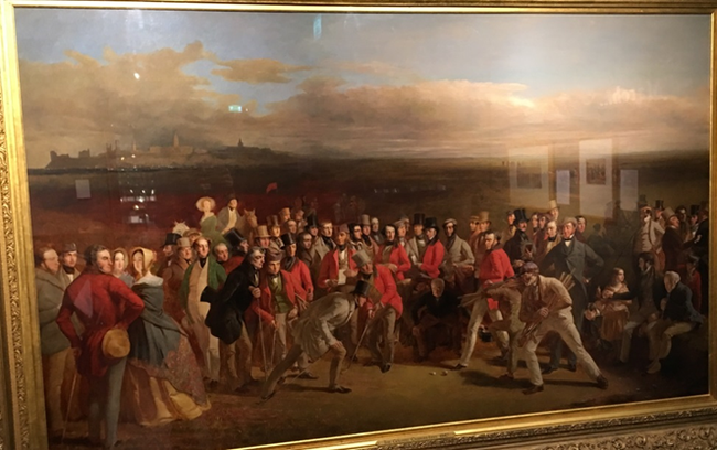 高尔夫收藏与历史之45：淡出视野一个半世纪的绘