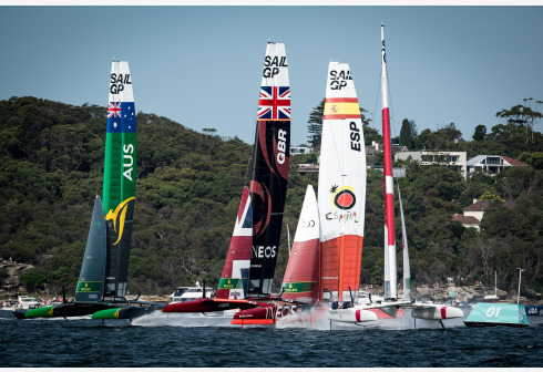 2020年国际帆船大奖赛悉尼站英国澳洲夺冠亚军