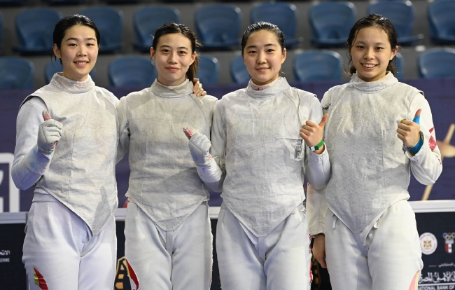 中国女子花剑队