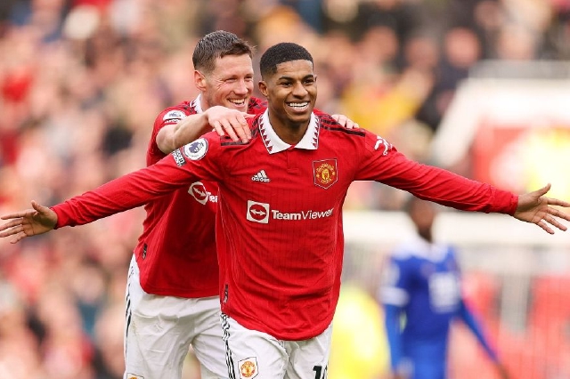 曼联3-0莱斯特城