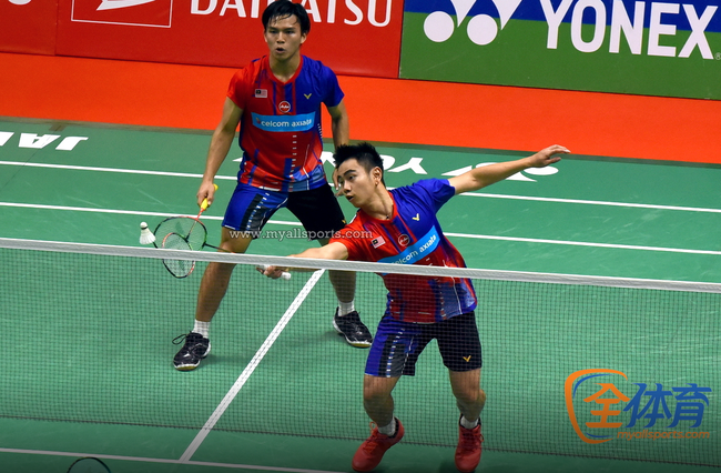大马汤杯男双名额竞争激烈 第四男双欲突围而出