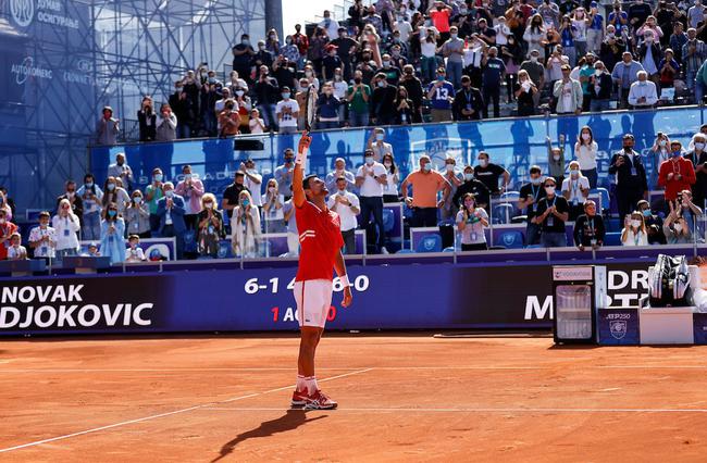 德约科维奇在法网开赛前夺下了个人的赛季第二冠