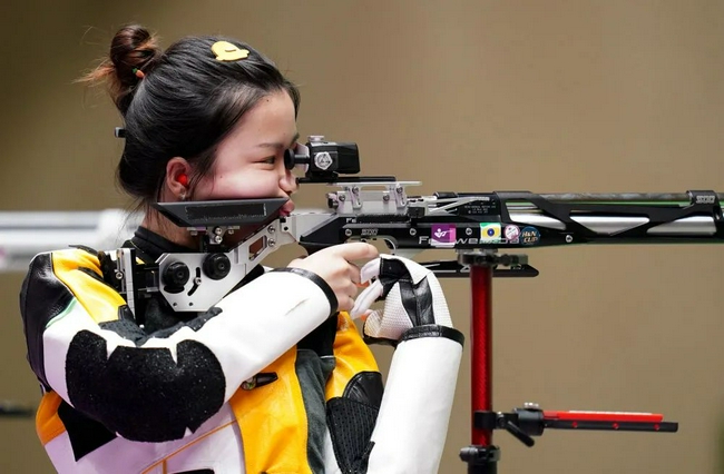 杨倩延续了中国射击队奥运“开门红”的优良传统