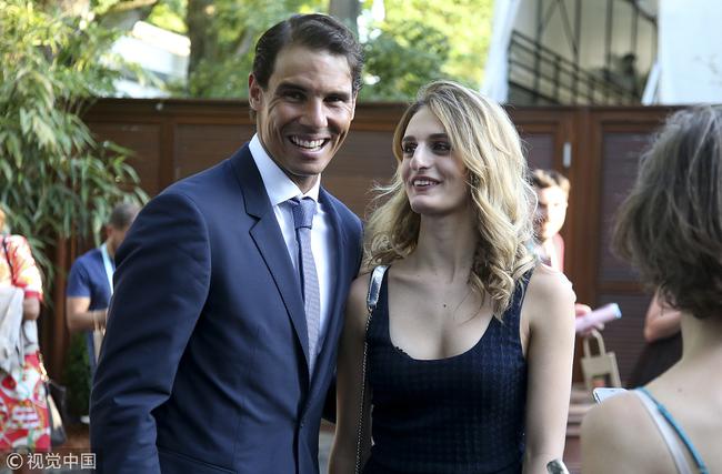 纳达尔在抽签仪式上