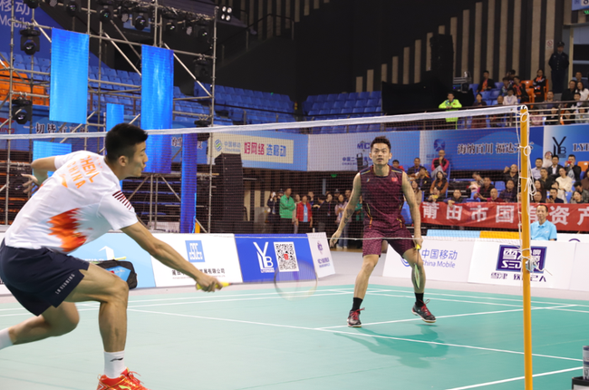 李永波执裁林丹谌龙表演赛