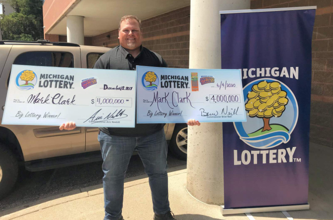 克拉克能中两回大奖运气爆棚