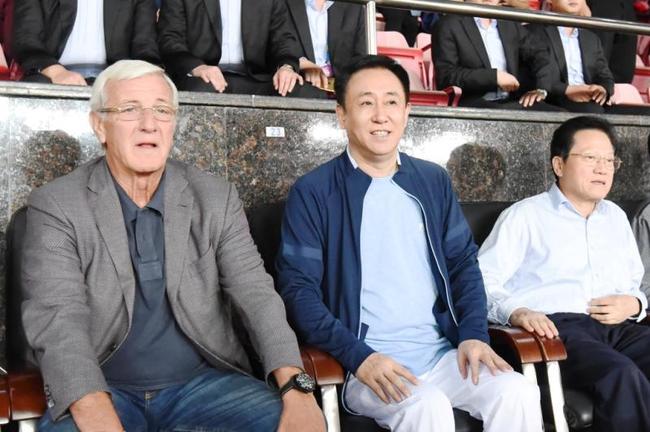 恒大帮助足协请来里皮当国足主帅