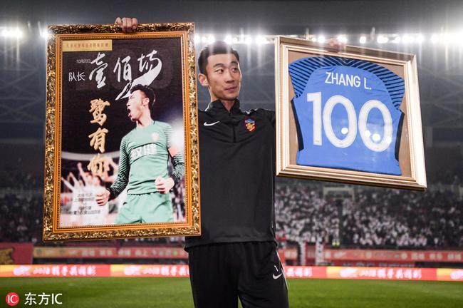 张鹭在权健迎来100场里程碑