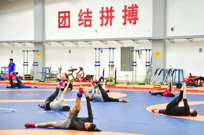 冬训进走中