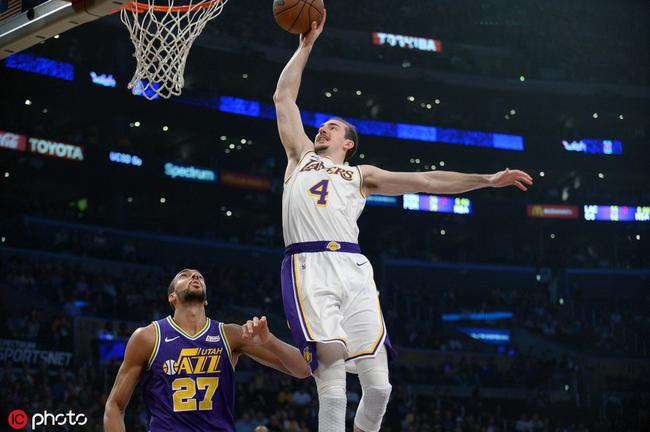 湖人获得了两连胜